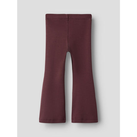 Lil'Atelier Catawba Grape Nmflimia Bootcut Pants Solid Lil