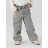 Name It Light Grey Denim Nmfrose Wide Swe Jeans 3005-Ov Lnoos