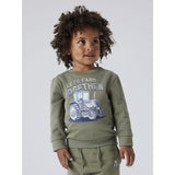 Name It Dusty Olive Nmmnash Ls Nreg Swe Bru