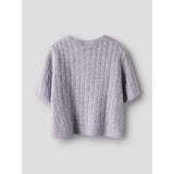 Name It Heirloom Lilac Nmfnalisa Ss Loose Knit Card Lnoos