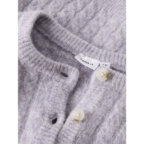 Name It Heirloom Lilac Nmfnalisa Ss Loose Knit Card Lnoos