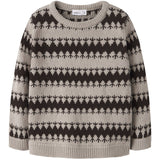 Name It Island Fossil Delicioso Nmmoscar Ls Knit