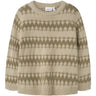Name It Island Fossil Mermaid Nmmoscar Ls Knit