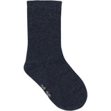 Minymo Blue Nights Melange Perfect Basic Socks (2-Pack)