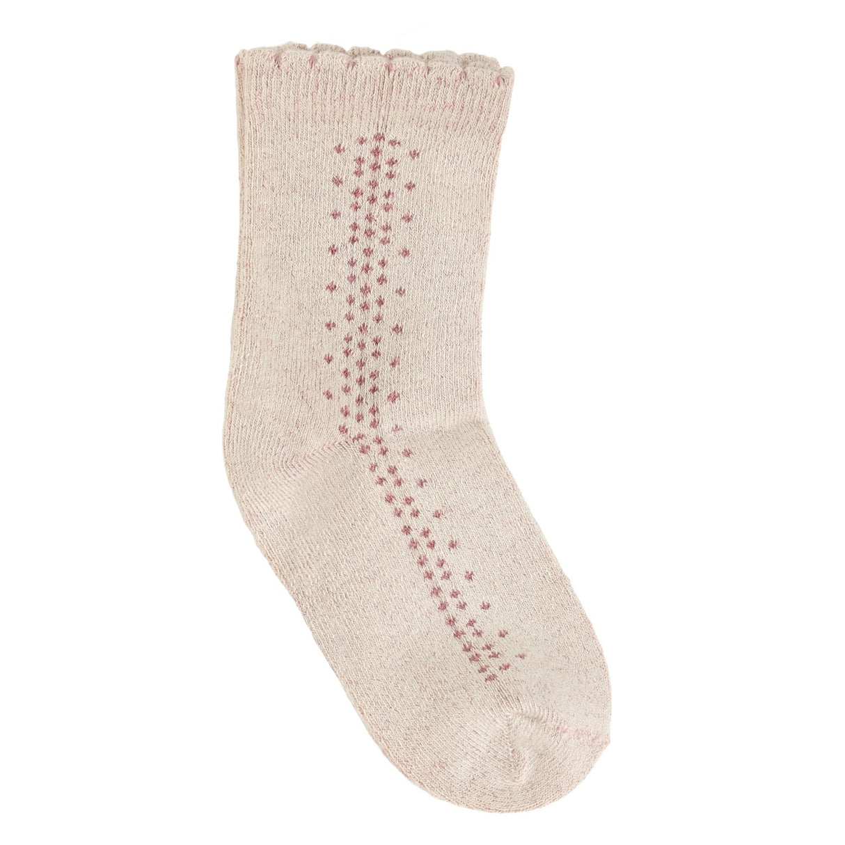 Minymo Burnished Lilac Ankle Socks Solid 2-Pack