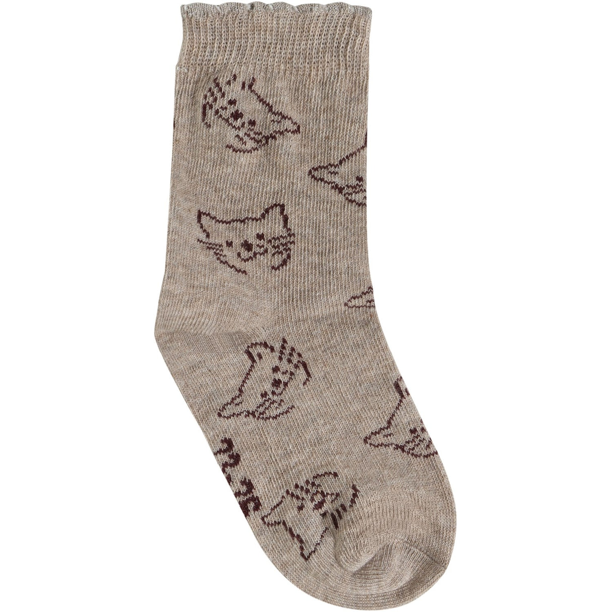 Minymo Wild Rose Socks W.Pattern (7-Pack )