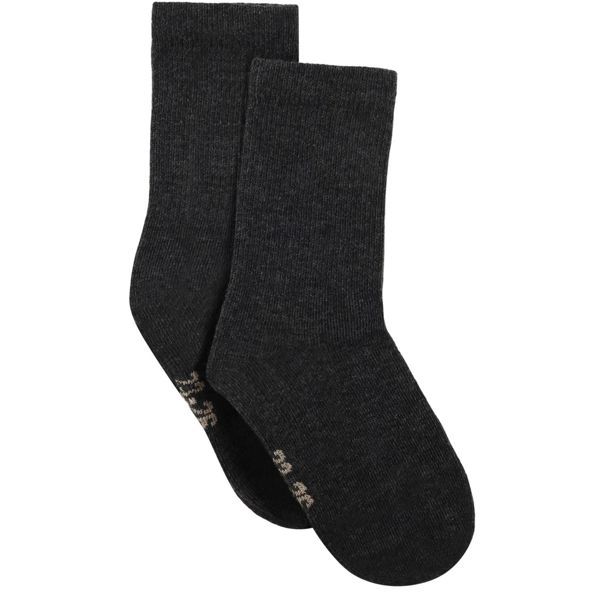 Minymo Forged Iron Melange Perfect Basic Socks (2-Pack)