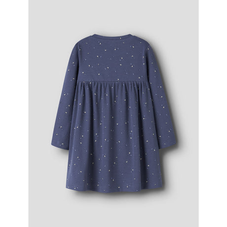 Name It Blue Indigo Nmfnelia Ls Dress Pb