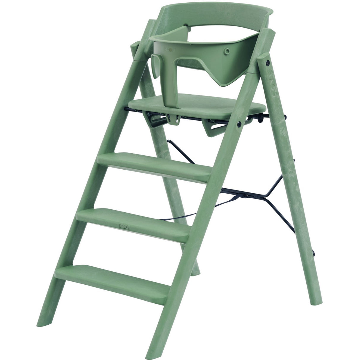 KAOS Mineral Green KLAPP® Safety Rail & Tray
