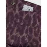 Name It Burgundy Leo Nkfrose Wide Leo Twill Pants 4002-Td R