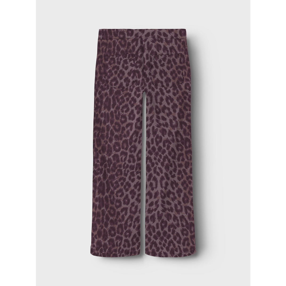 Name It Burgundy Leo Nkfrose Wide Leo Twill Pants 4002-Td R