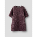 Name It Burgundy Leo Nkfleo Twill Dress 4002-Td