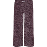 Name It Burgundy Leo Nkfrose Wide Leo Twill Pants 4002-Td R