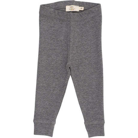 COPENHAGEN COLORS Grey Mel. Modal Rib Leggings