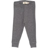 COPENHAGEN COLORS Grey Mel. Modal Rib Leggings