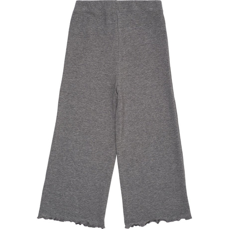 COPENHAGEN COLORS Grey Mel Modal Rib Wide Pants