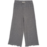 COPENHAGEN COLORS Grey Mel Modal Rib Wide Pants