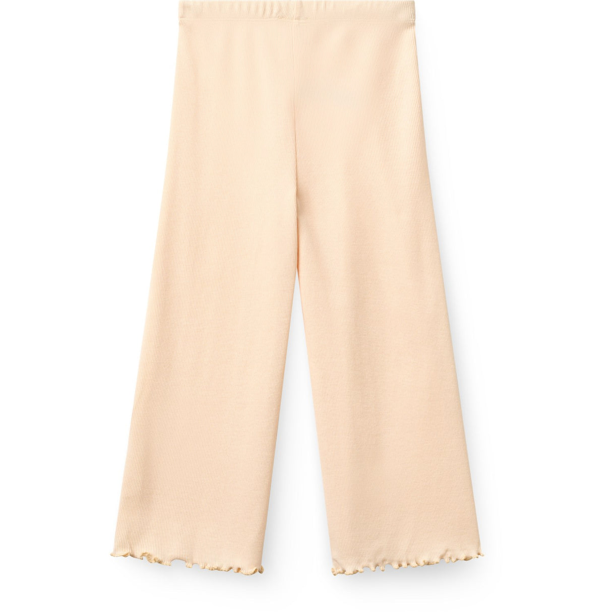 COPENHAGEN COLORS Dusty Rose Modal Rib Wide Pants