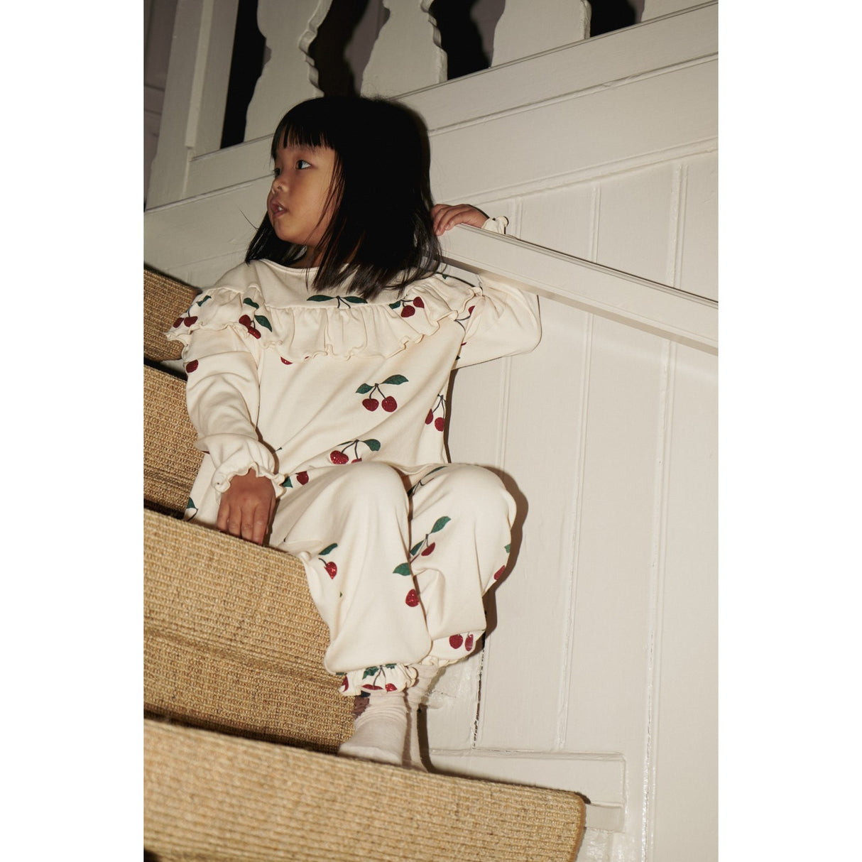 Konges Sløjd Ma Grande Cerise Glitter Malli Glitter Blouse GOTS