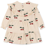 Konges Sløjd Ma Grande Cerise Glitter Malli Glitter Dress GOTS