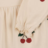 Konges Sløjd Ma Grande Cerise Glitter Malli Glitter Dress GOTS