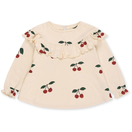 Konges Sløjd Ma Grande Cerise Glitter Malli Glitter Blouse GOTS