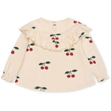 Konges Sløjd Ma Grande Cerise Glitter Malli Glitter Blouse GOTS