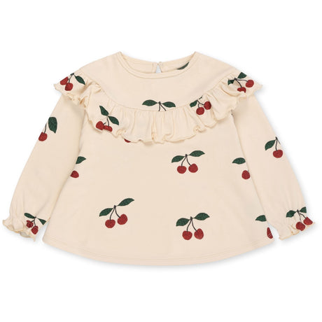 Konges Sløjd Ma Grande Cerise Glitter Malli Glitter Blouse GOTS