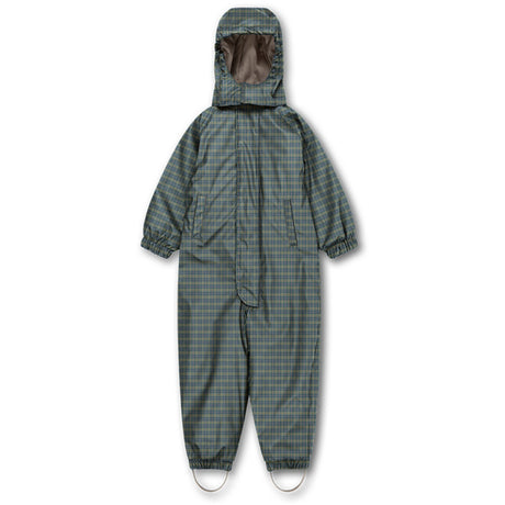 Konges Sløjd Laurel Blue Check Rain Snowsuit
