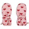 Konges Sløjd Amour Pink Nohr Snow Mittens Print