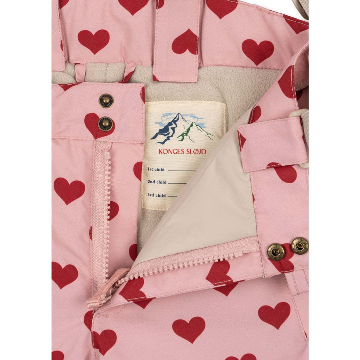 Konges Sløjd Amour Pink Mismou Snow Pants