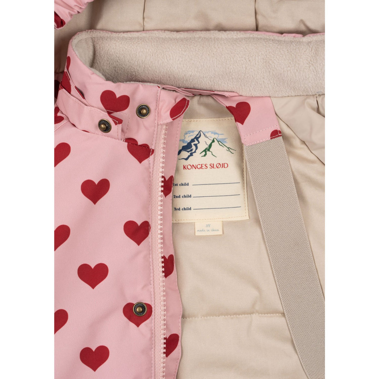 Konges Sløjd Amour Pink Mismou Frill Jacket