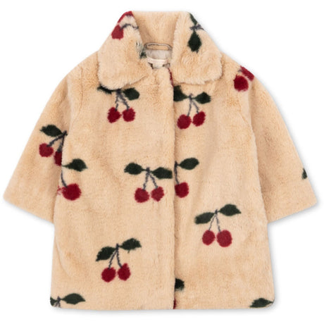 Konges Sløjd Ma Grande Cerise Fuzzie Coat Grs