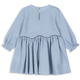 Konges Sløjd Blue Fog Ava Dress GOTS
