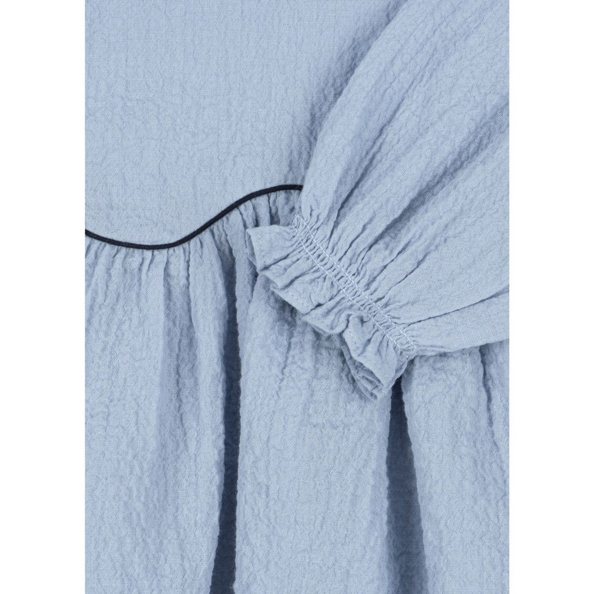 Konges Sløjd Blue Fog Ava Dress GOTS