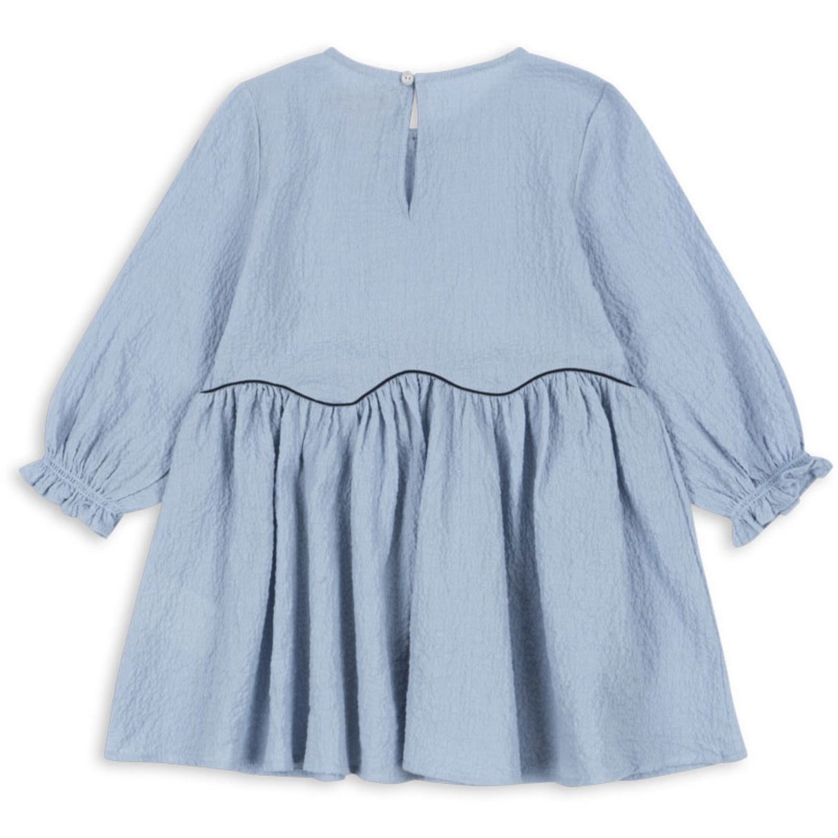Konges Sløjd Blue Fog Ava Dress GOTS