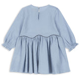 Konges Sløjd Blue Fog Ava Dress GOTS