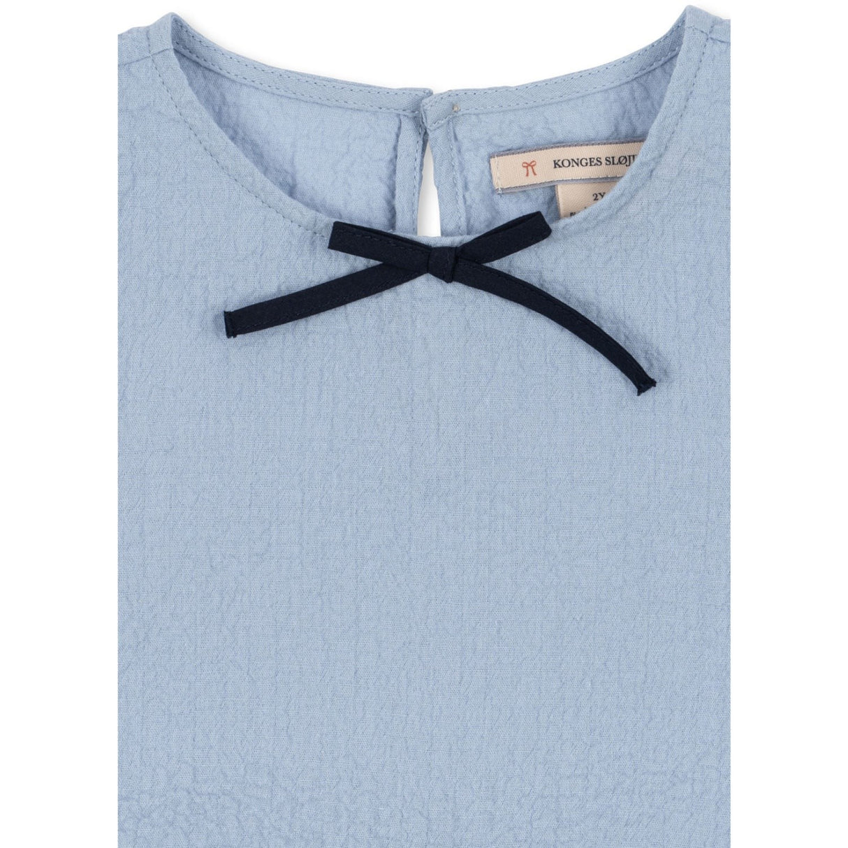 Konges Sløjd Blue Fog Ava Dress GOTS