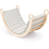 Woobiboo Natural Montessori Rocker With Gray Mattress XL