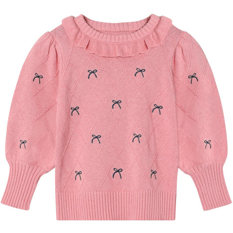 Fliink Candy Pink Lucie Bow Pullover