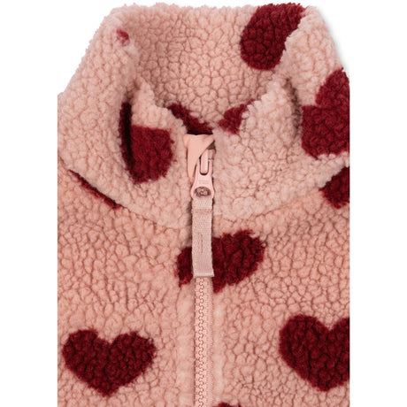 Konges Sløjd Coeur Mellow Jody Teddy Half Zip Grs