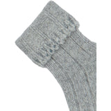 minipop® Light Grey Melange Minipop Wool Heavy Baby Sock