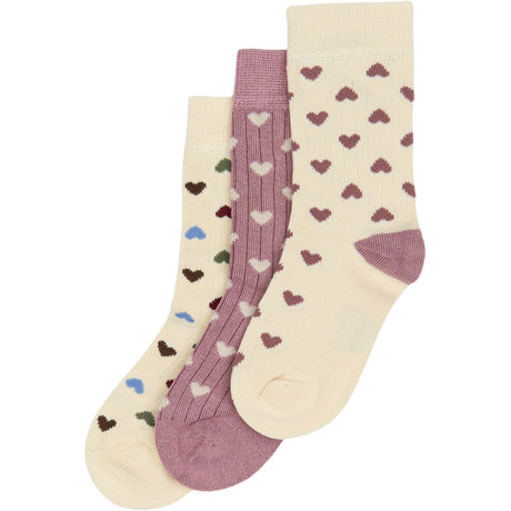 minipop® Heart Mix MiniPop® Season Bamboo Socks 3 Pcs