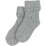 minipop® Light Grey Melange Minipop Wool Heavy Baby Sock