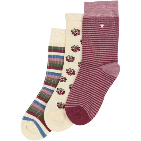 minipop® Blackberry Mix MiniPop® Season Bamboo Socks 3 Pcs