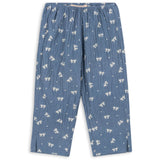 Konges Sløjd Boucle Blue Vida Pants GOTS