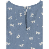 Konges Sløjd Boucle Blue Vida Dress GOTS