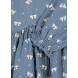 Konges Sløjd Boucle Blue Vida Dress GOTS