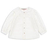 Konges Sløjd Optic White Rilo Collar Shirt GOTS