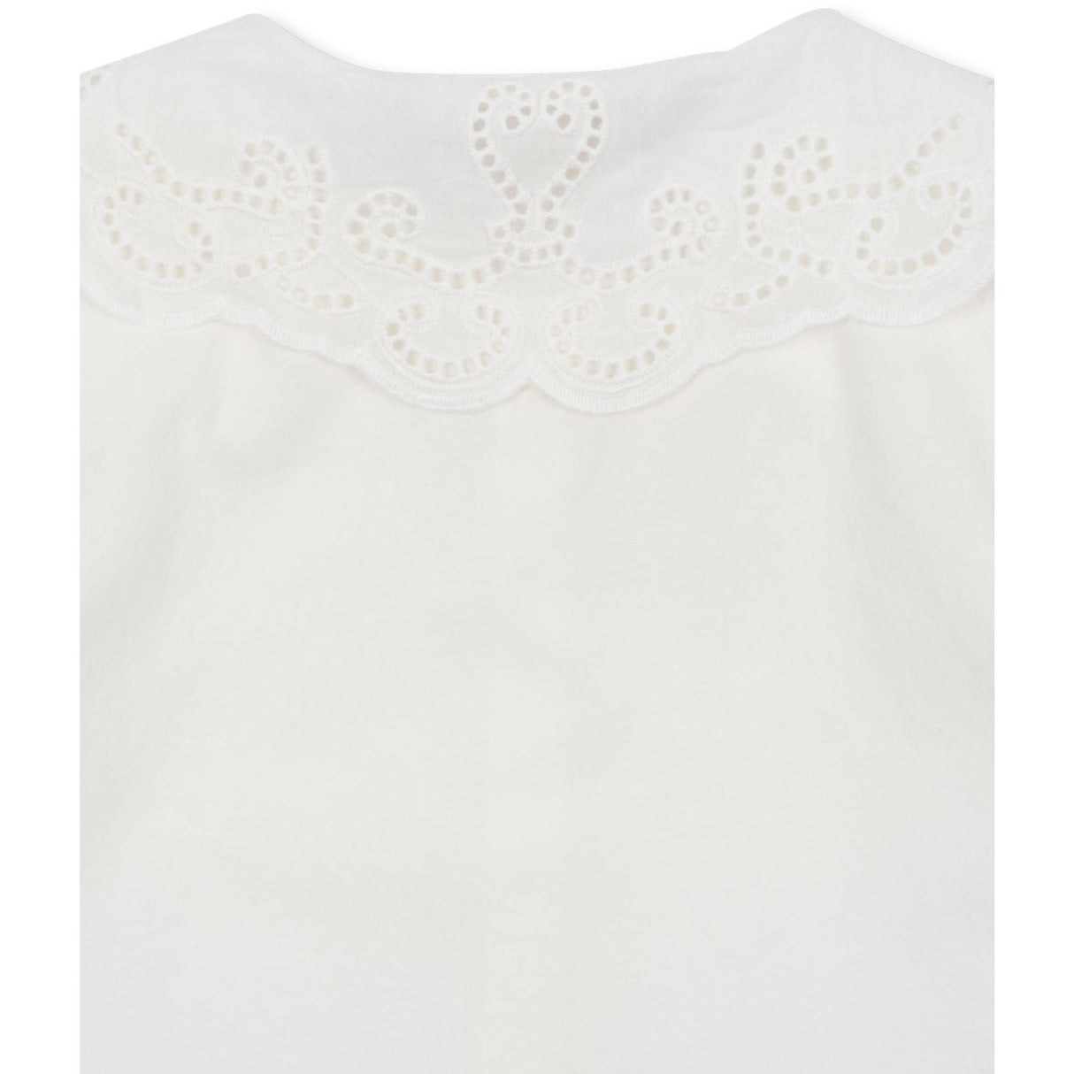 Konges Sløjd Optic White Rilo Collar Shirt GOTS